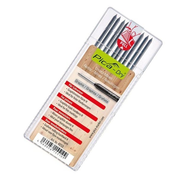 Pica DRY Bundle (1 x 3030 Pencil + 1 x 4050 Refills) Blister Packed