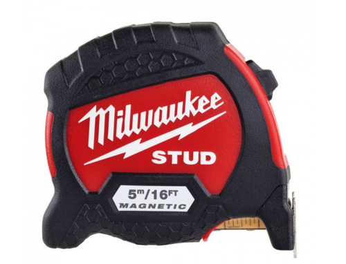 Milwaukee 4932471628 Stud Gen2 5m/16ft Magnetic Measure Tape