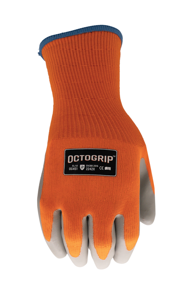 Octogrip OG451 Cold Weather Latex Palm Winter Glove