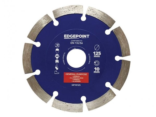 Edgepoint GP10125 General-Purpose Diamond Blade 125mm